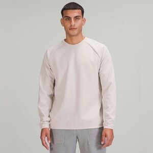 Lululemon GridLiner Fleece Crew in Heather Dove , Small